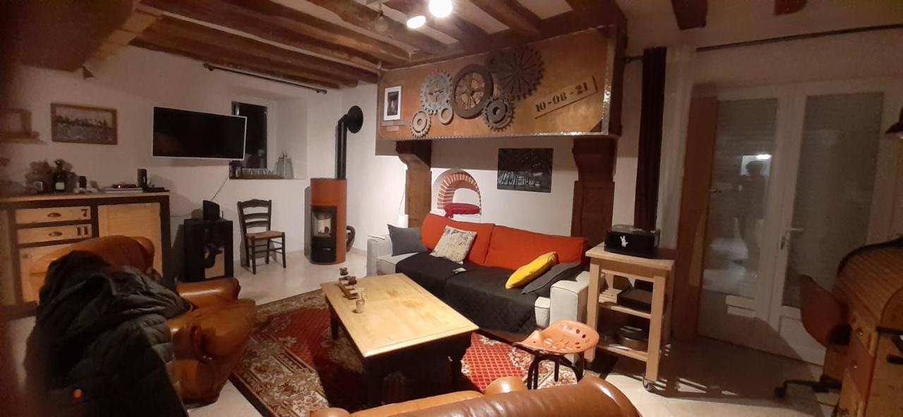 Le Doux Refuge Berceen Au Calme De Sa Campagne Pres Circuit Mans Sud, Grand Lit Avec Berceau Et Possibilite Lit Pliant En Rajout Marigne-Laille ภายนอก รูปภาพ